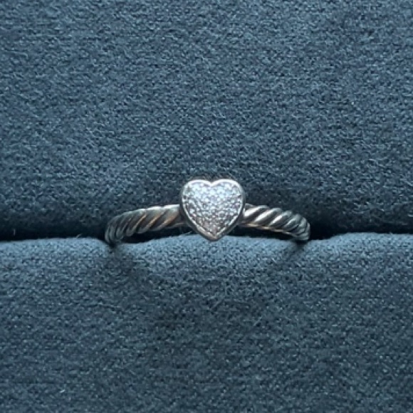 SOLD!!! Yurman diamond heart ring 7 - Picture 3 of 8